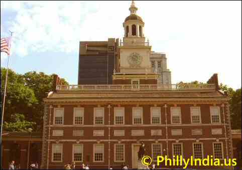 Independence Hall in philly - © phillyindia.us.