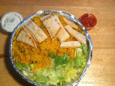 Spice End Veg Biryani Platter